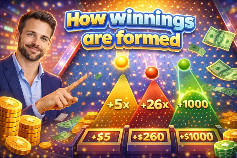 How winnings are formed